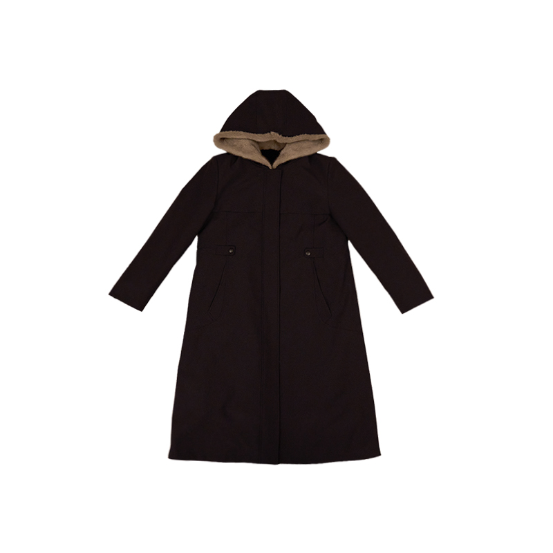 【U.M】女士风行者长款冬季丹麦水貂内胆可拆卸派克皮草