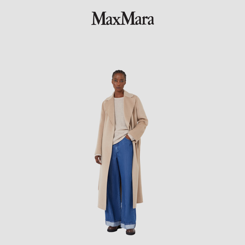MaxMara 2025秋冬新品女装绵羊毛混纺圆领毛衣9366215306