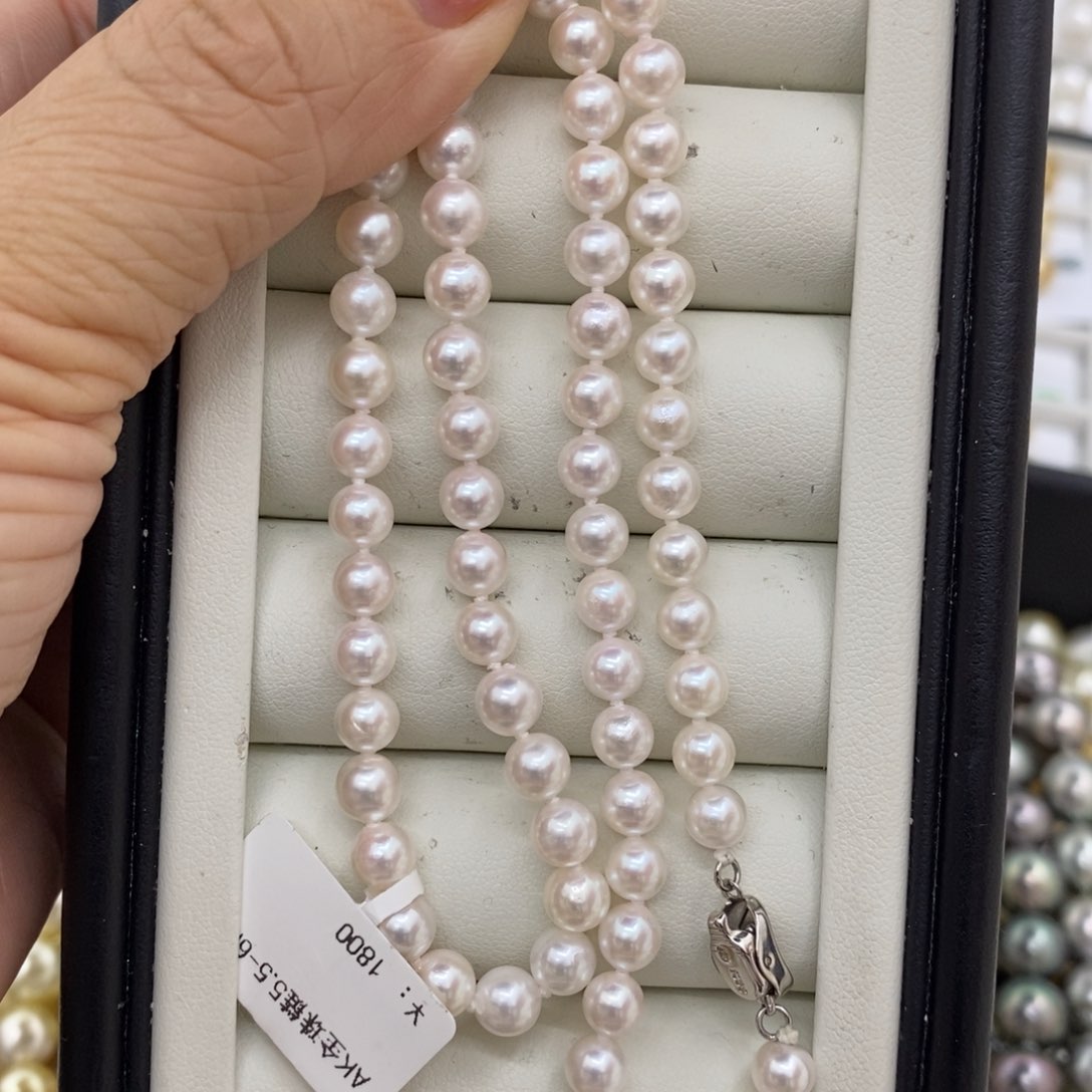 海水珍珠项链未镶嵌AK5.5-6 圆