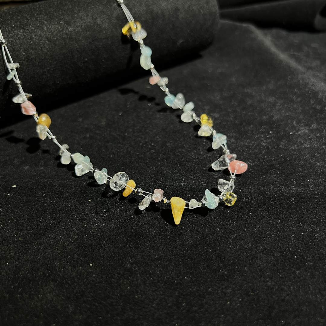 S4506【貝勒爺】水晶/碎石-满天星/项链【多样性发其一】