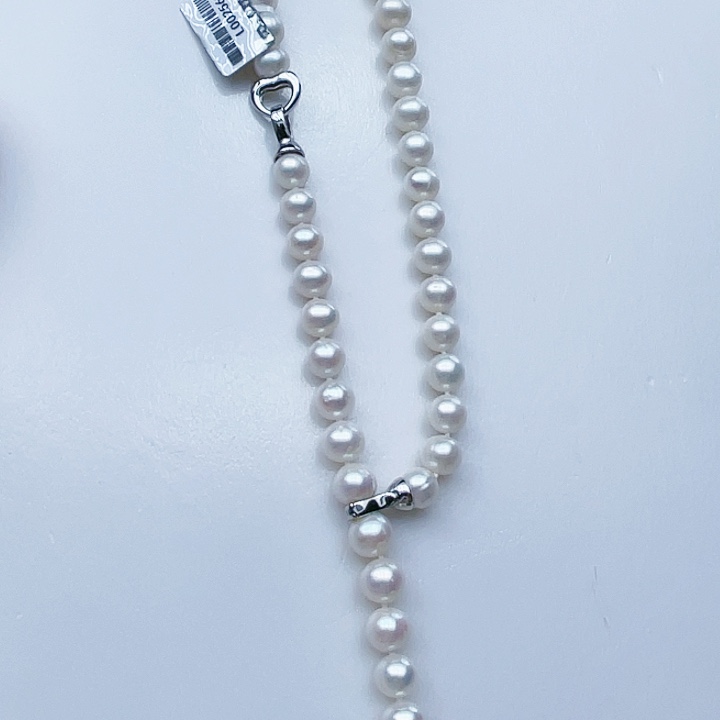 淡水珍珠颈饰未镶嵌卡9➕极光白送同款手链