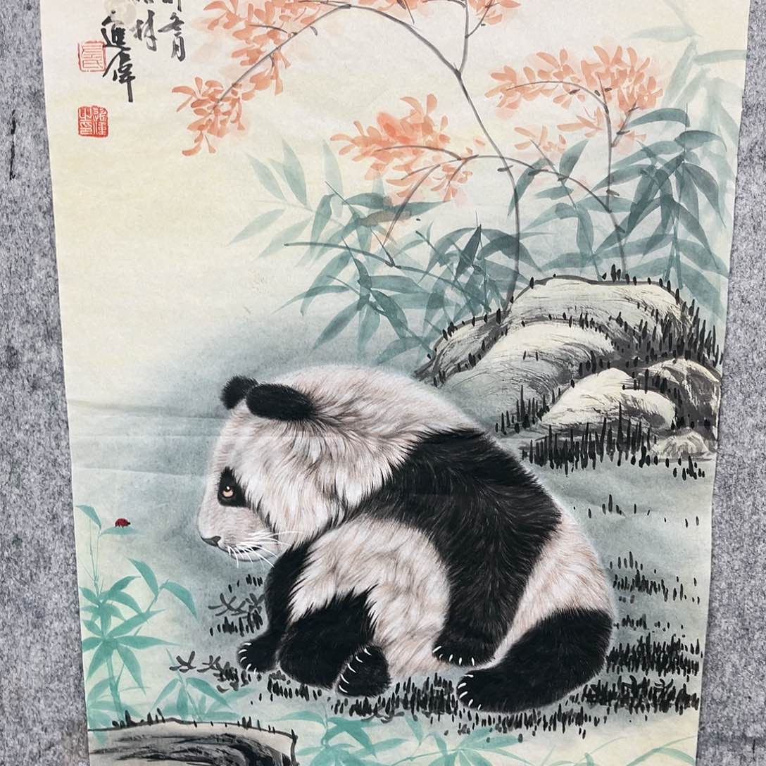 绘画坐*忧韩江书画 左进伟