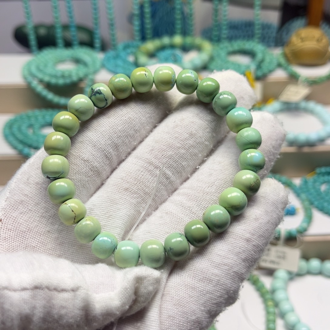 绿松石未镶嵌手链