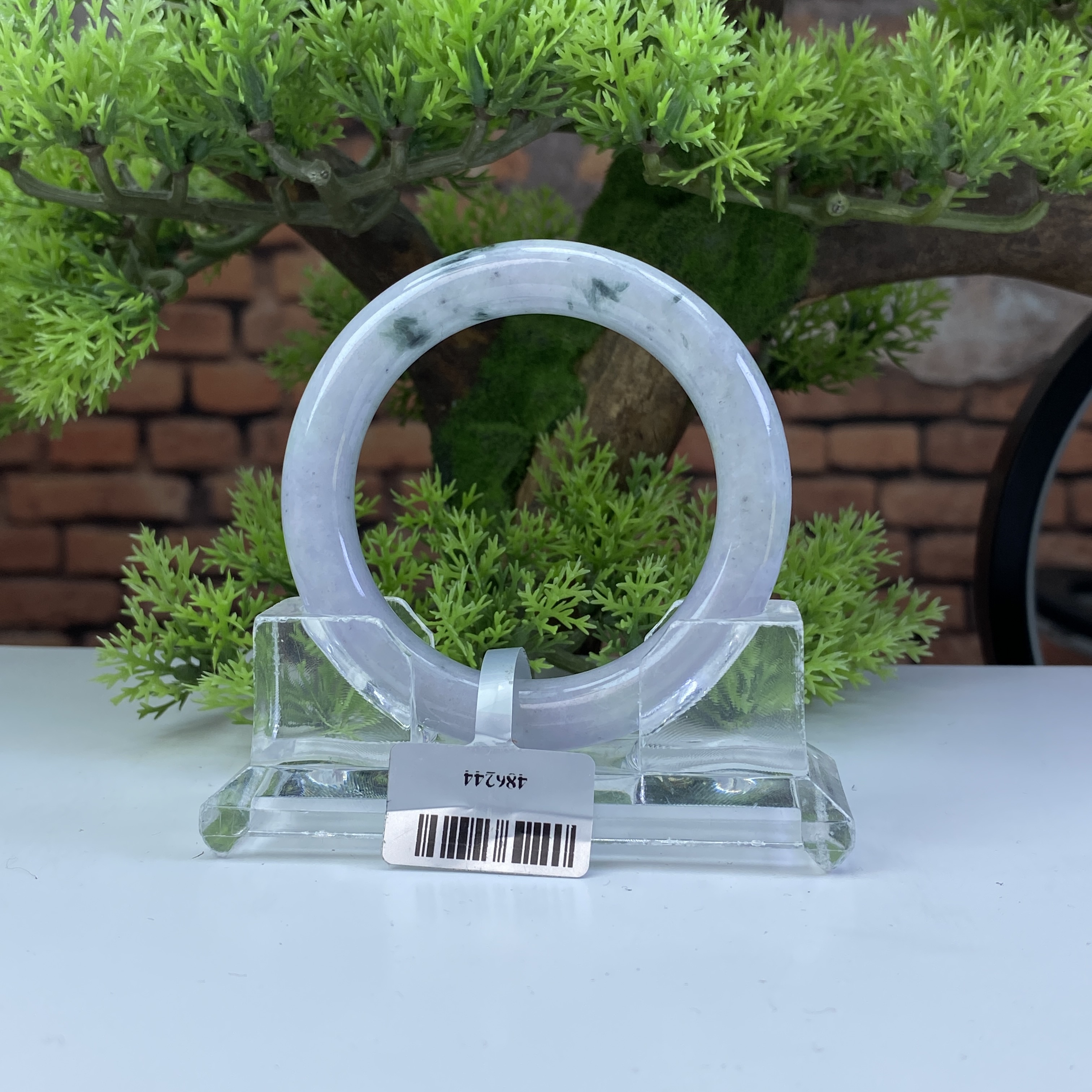 56.6【刀客砍价王】帅豪-天然缅甸A货翡翠手镯   H12