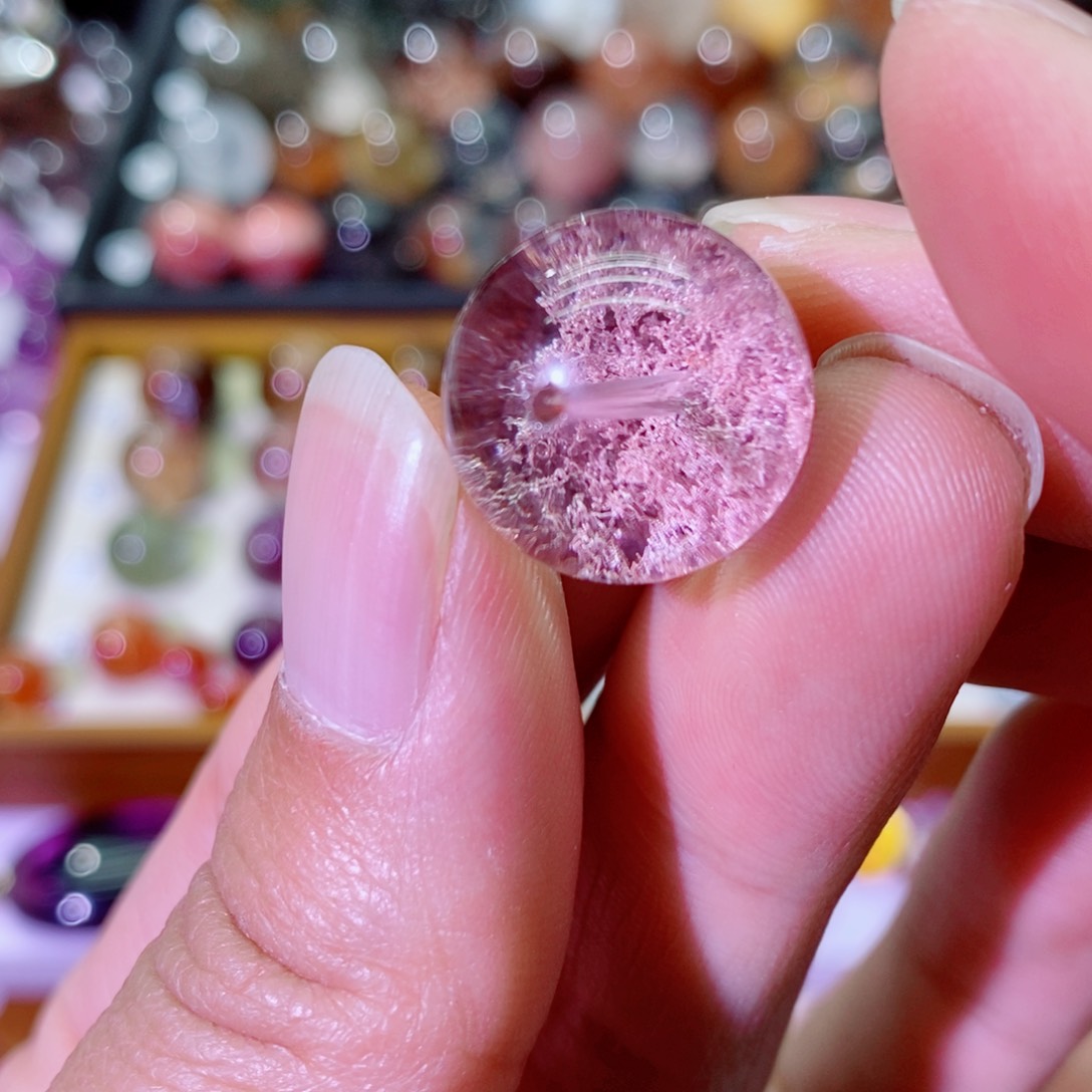 单珠，未镶嵌水晶