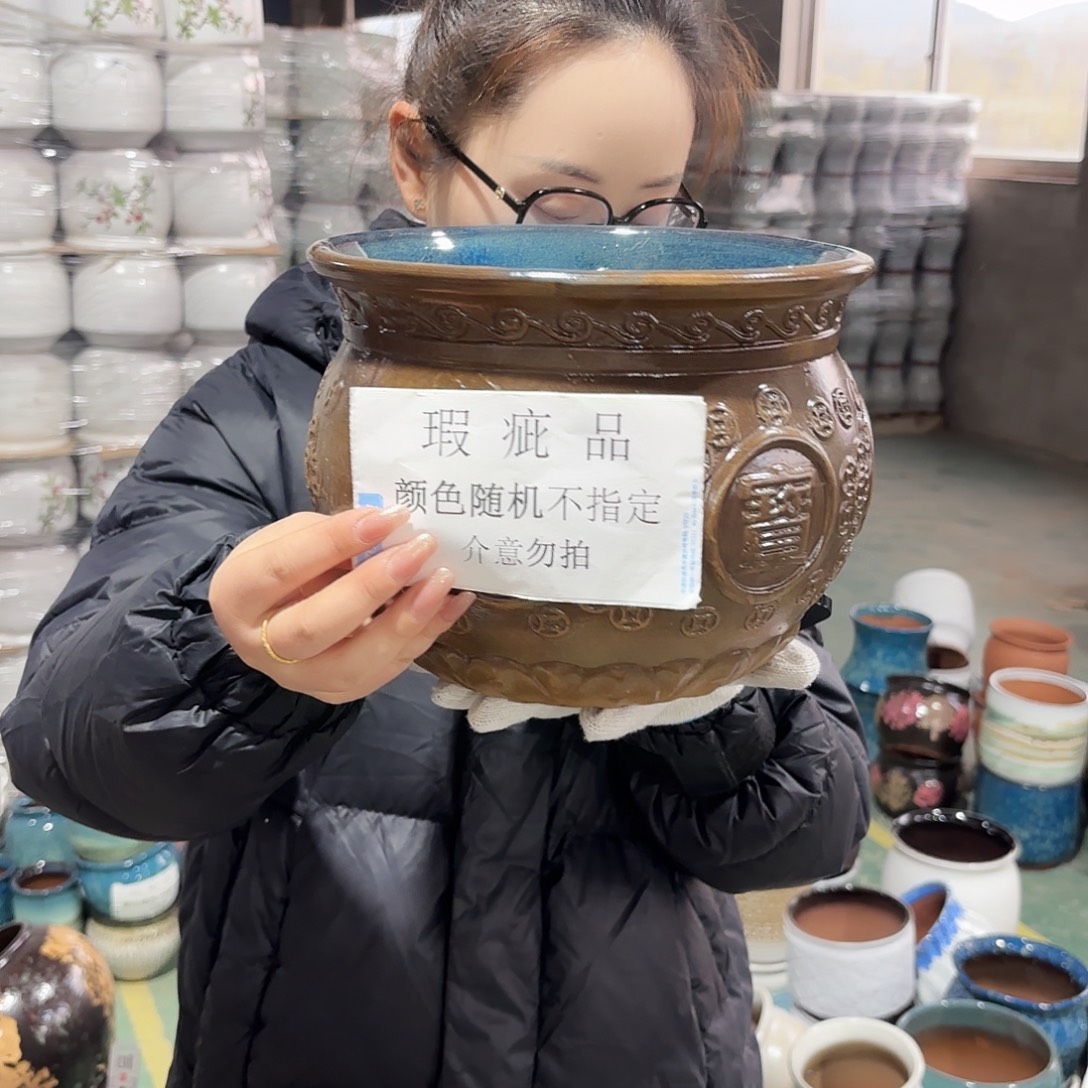 红陶瑕疵高19/23一个