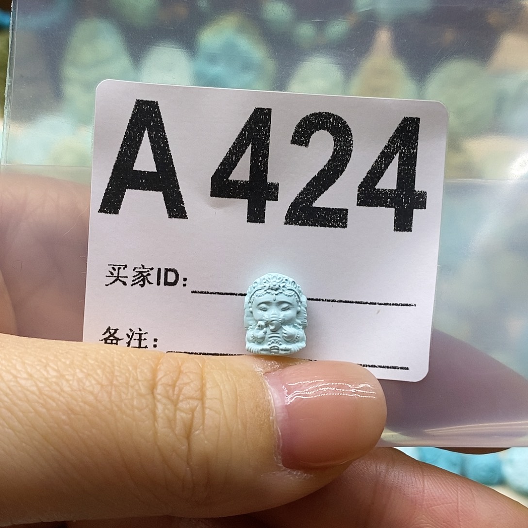 绿松石未镶嵌绿松石配饰定制