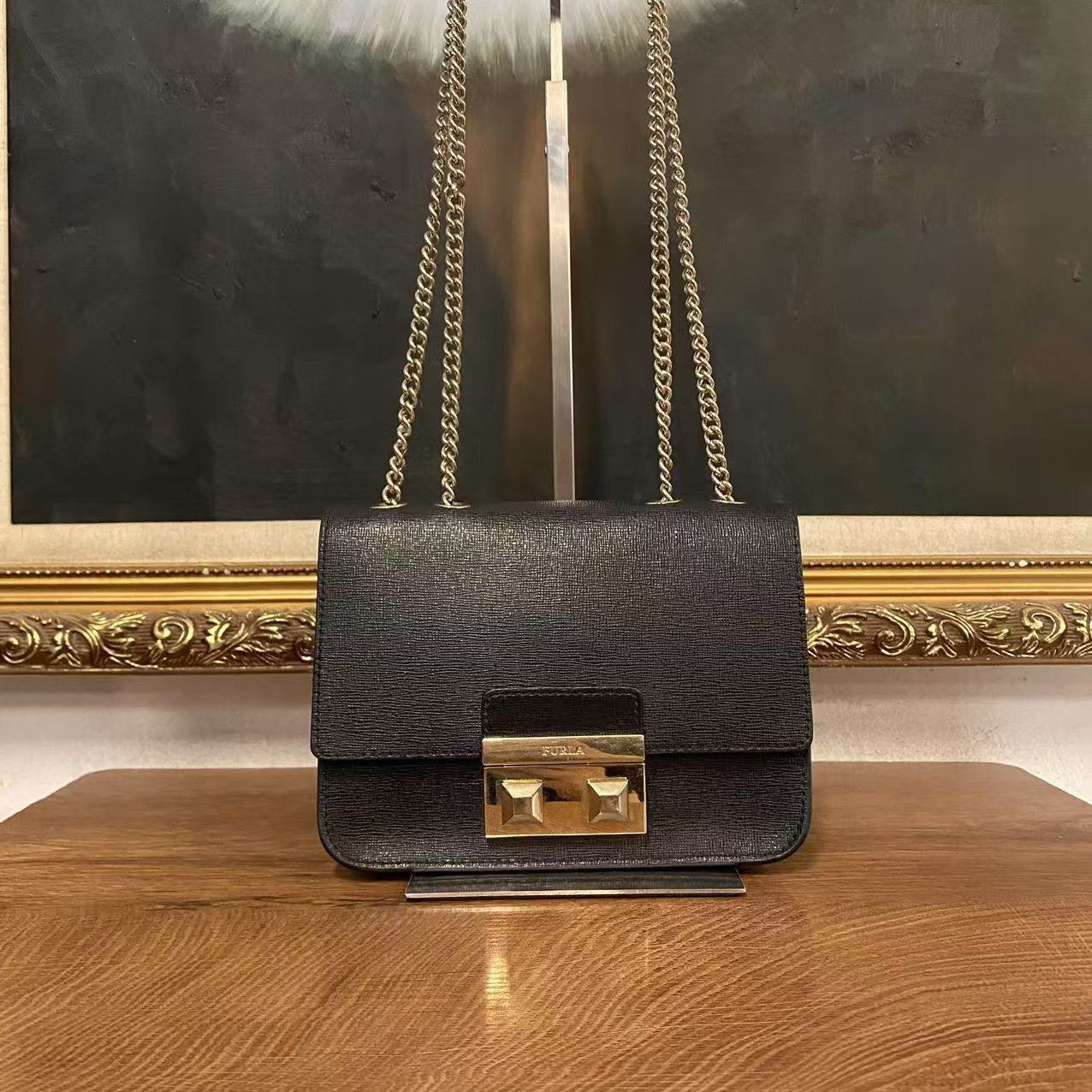 95新 FURLA/芙拉 furla斜挎包/000851