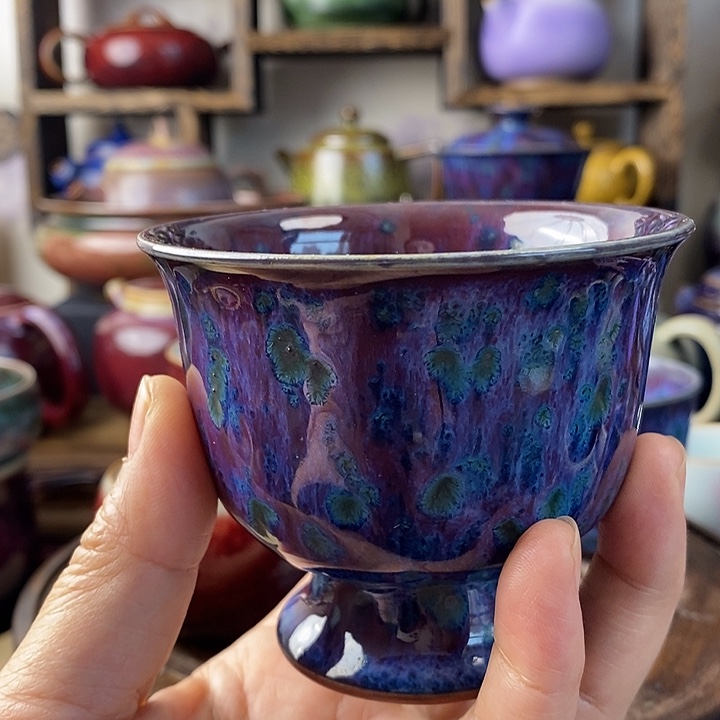 旷**居中国神后钧瓷茶具