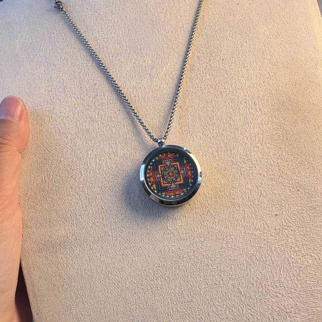 吊坠坦诚热贡唐卡