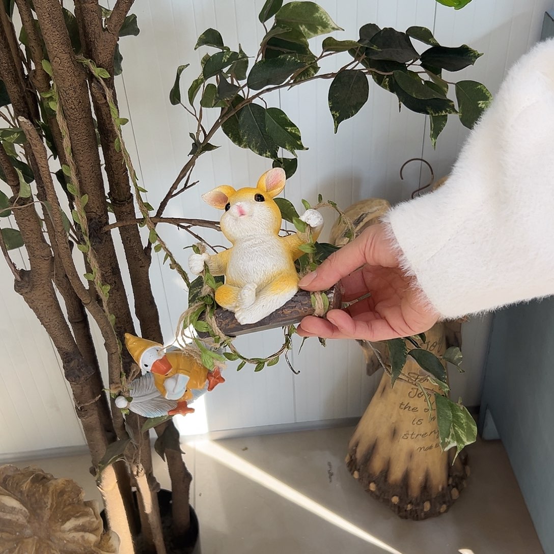 花园摆件红红火火