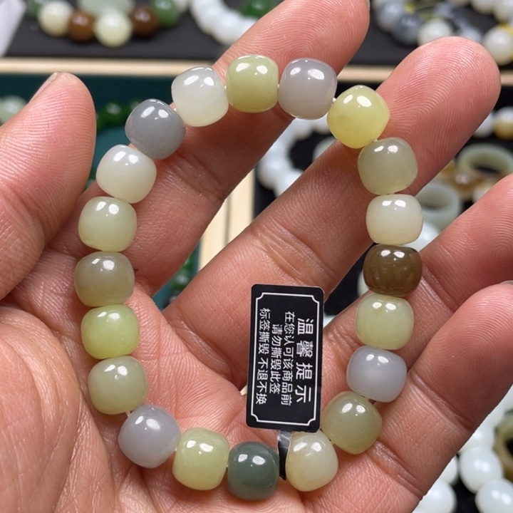 和田玉手串未镶嵌