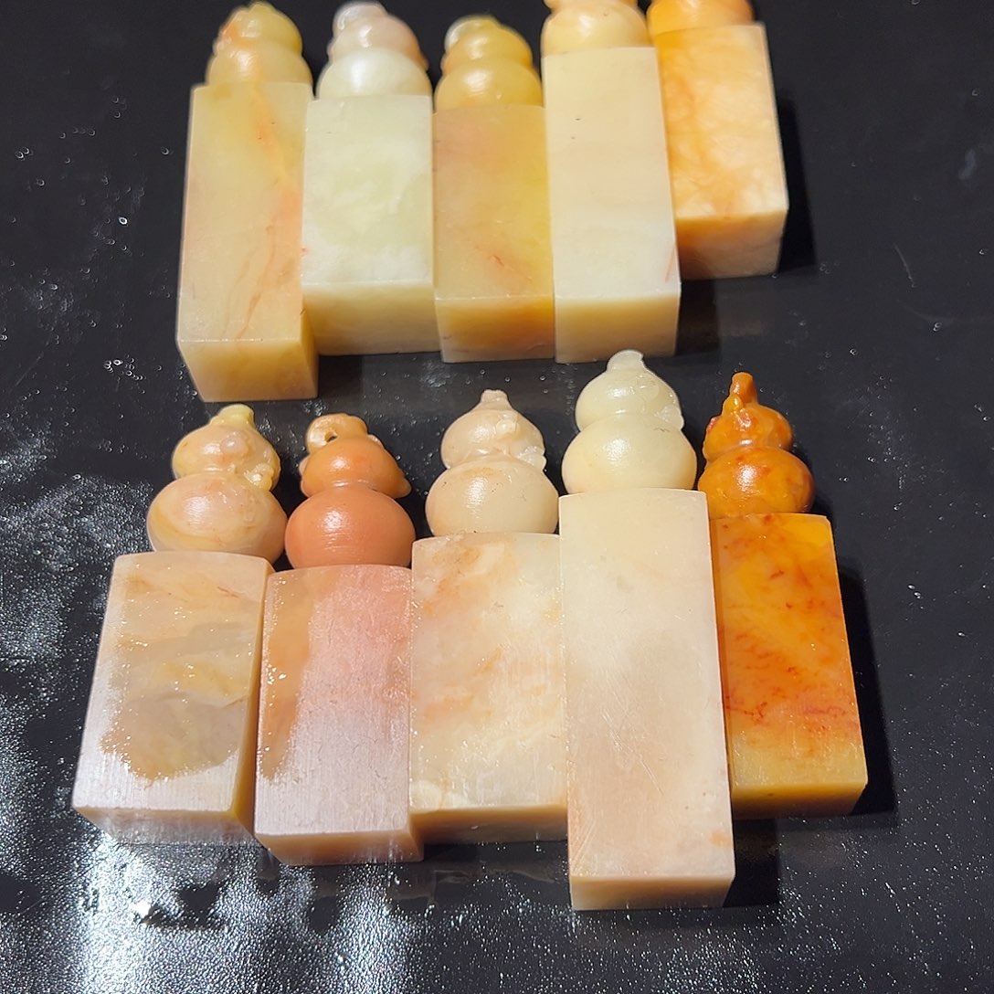 老挝石寿山石批发发10个