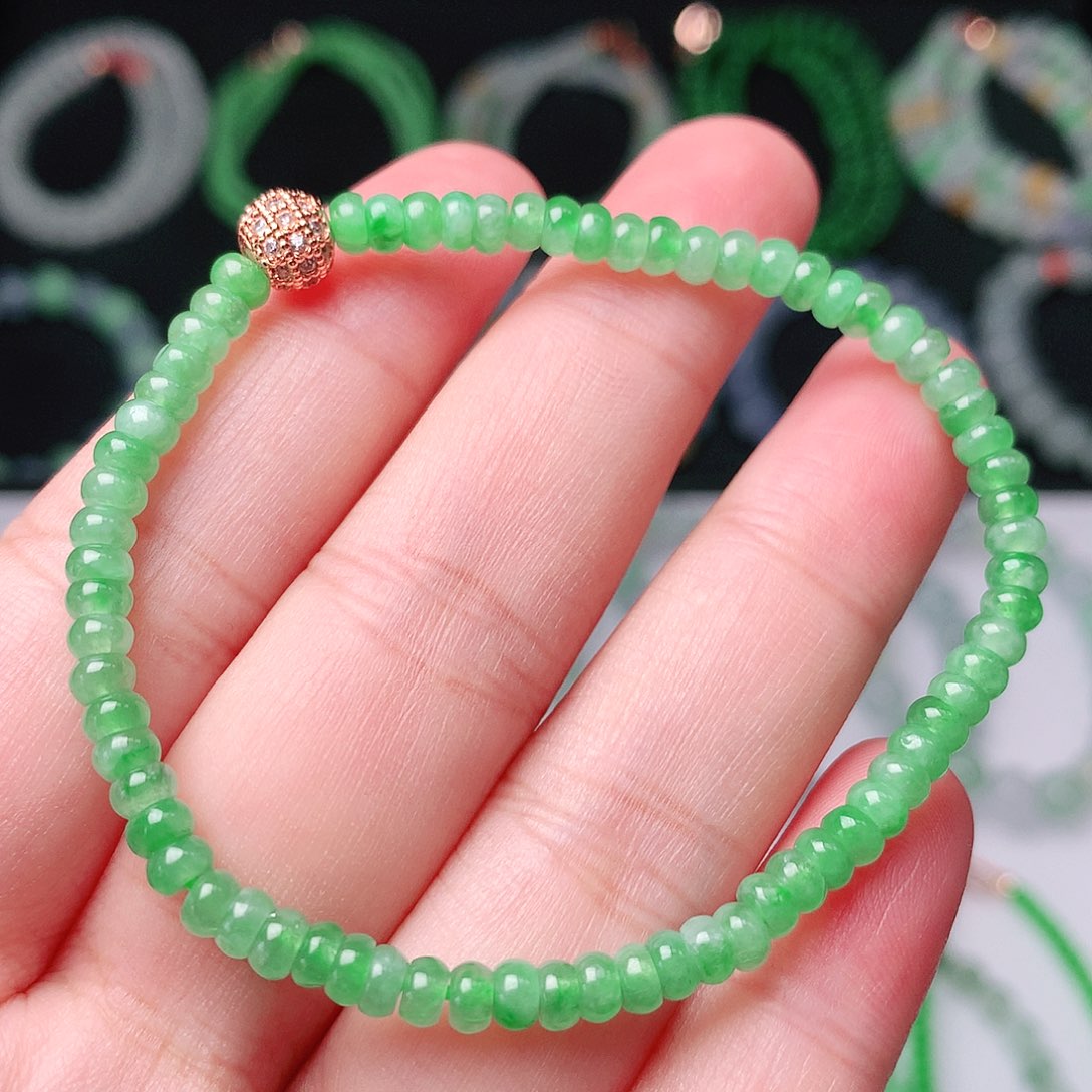 未镶嵌手链翡翠翡翠