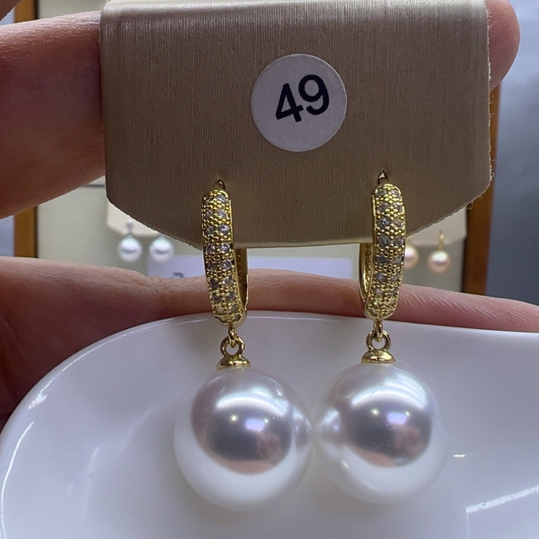 耳坠淡水珍珠未镶嵌