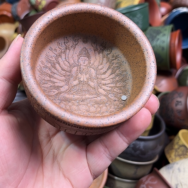 紫砂茶杯全手工紫砂主人杯