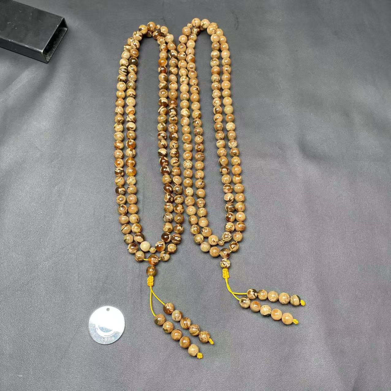 38173T07-3BH29-琥珀珠链颈饰/约7+/约108颗/-多样性发其一