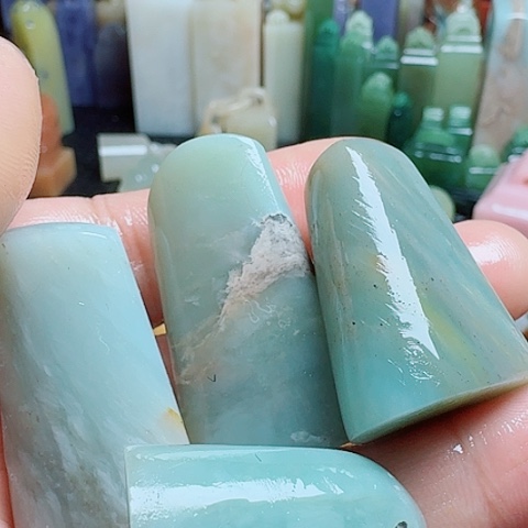 青田石真正真真正正章