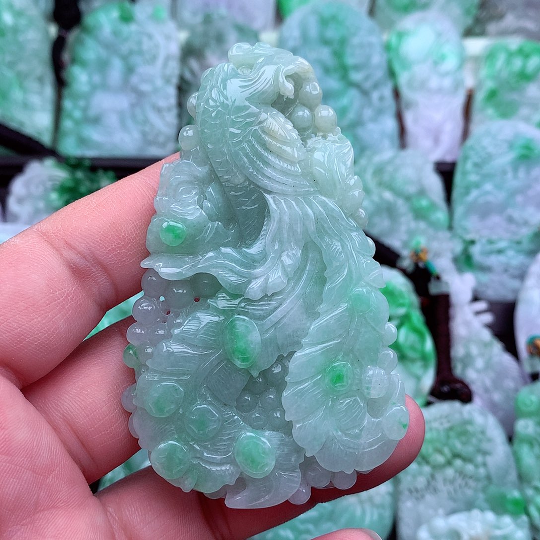 翡翠吊坠(不含链)未镶嵌