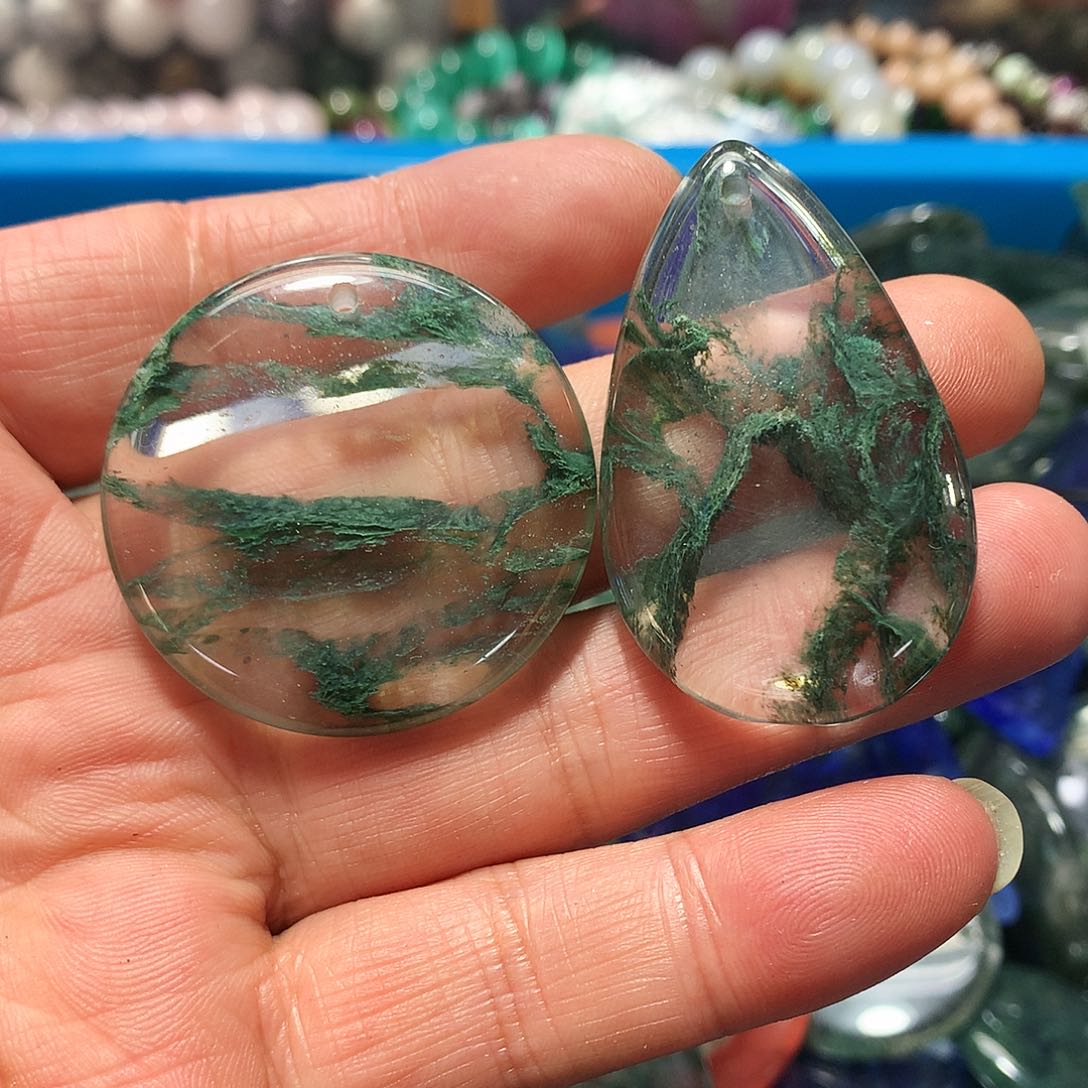 未镶嵌手串玛瑙/玉髓两个