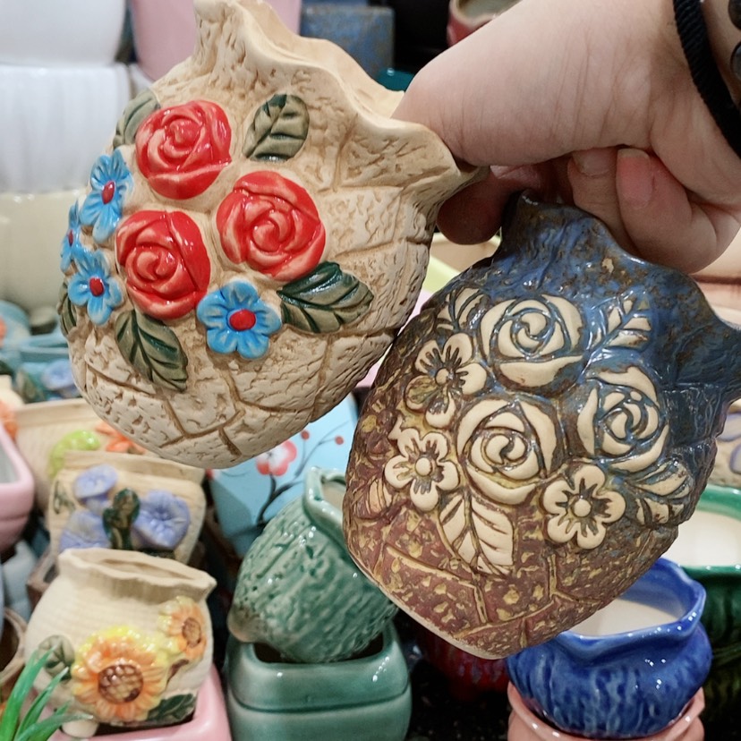 【闪购商品】红陶陶瓷花盆，多肉花盆