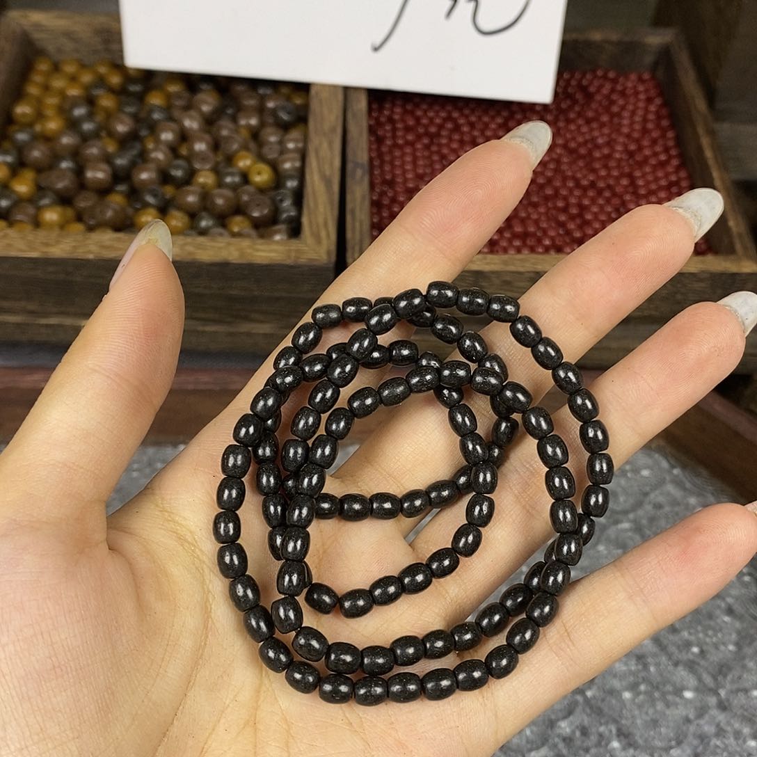 泥塑息肌米粒珠108子