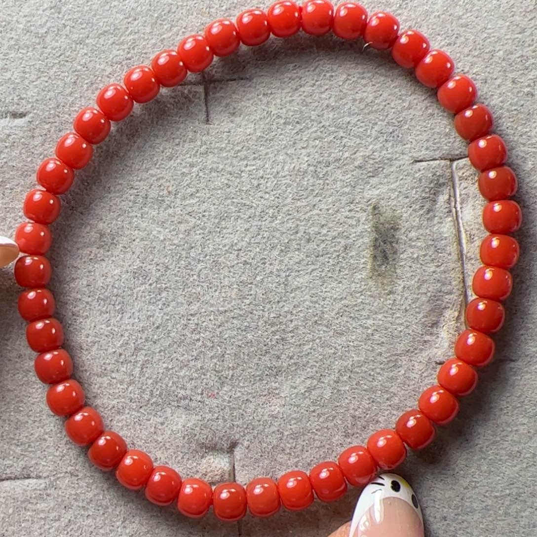 南红玛瑙5+冷水河老型单圈未镶嵌