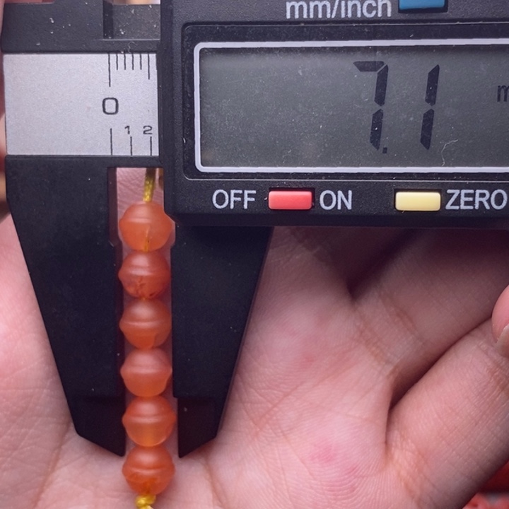 南红玛瑙配饰未镶嵌微微瑕不影响