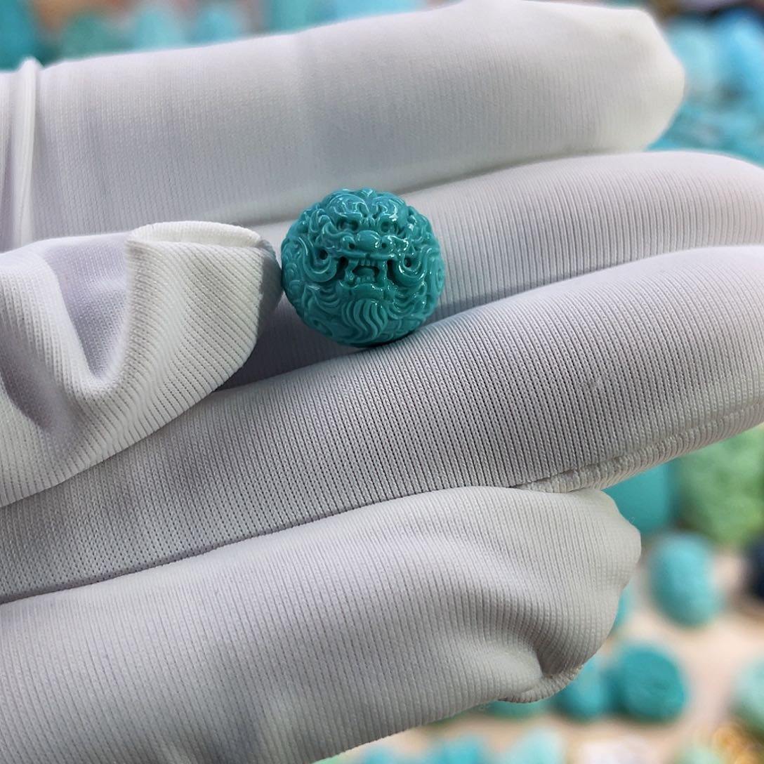 绿松石珠宝奇石未镶嵌