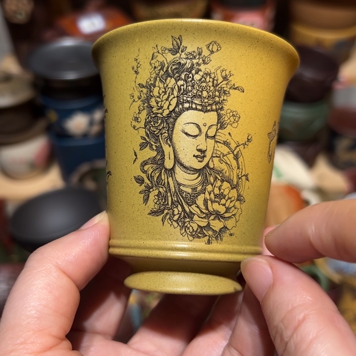 茶杯紫砂宜兴紫砂主人杯