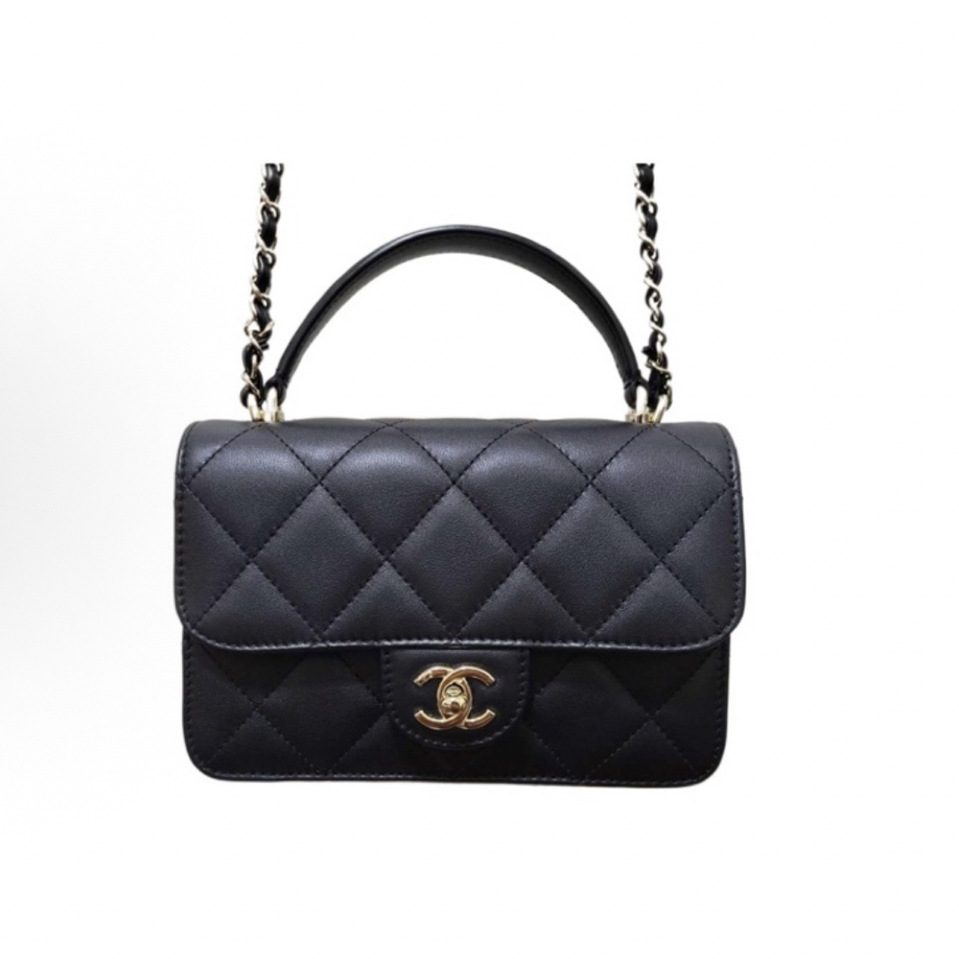 99新 Chanel/香奈儿 Chanel 黑金21B斜挎包