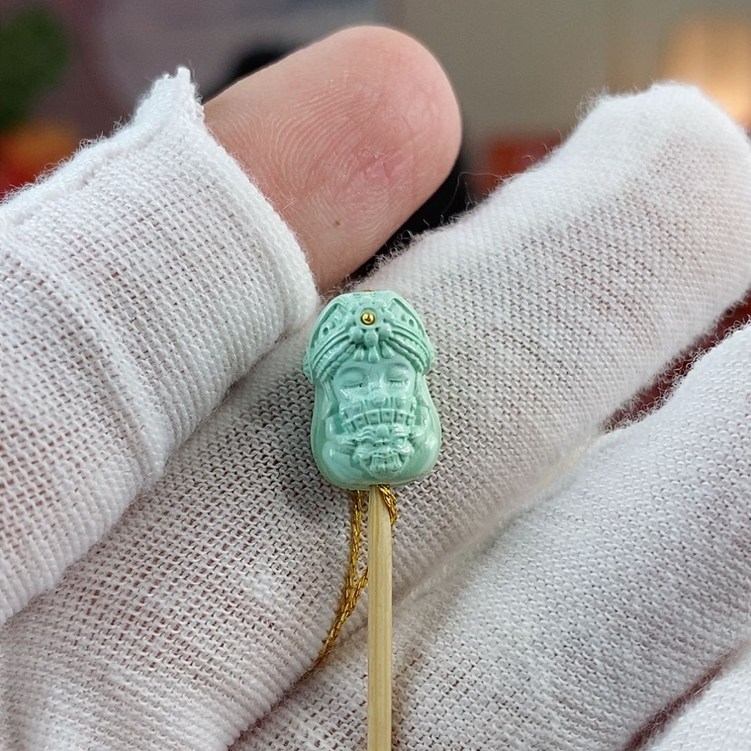 绿松石珠宝奇石未镶嵌