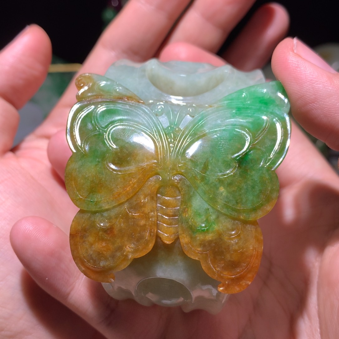 翡翠挂件未镶嵌用****1