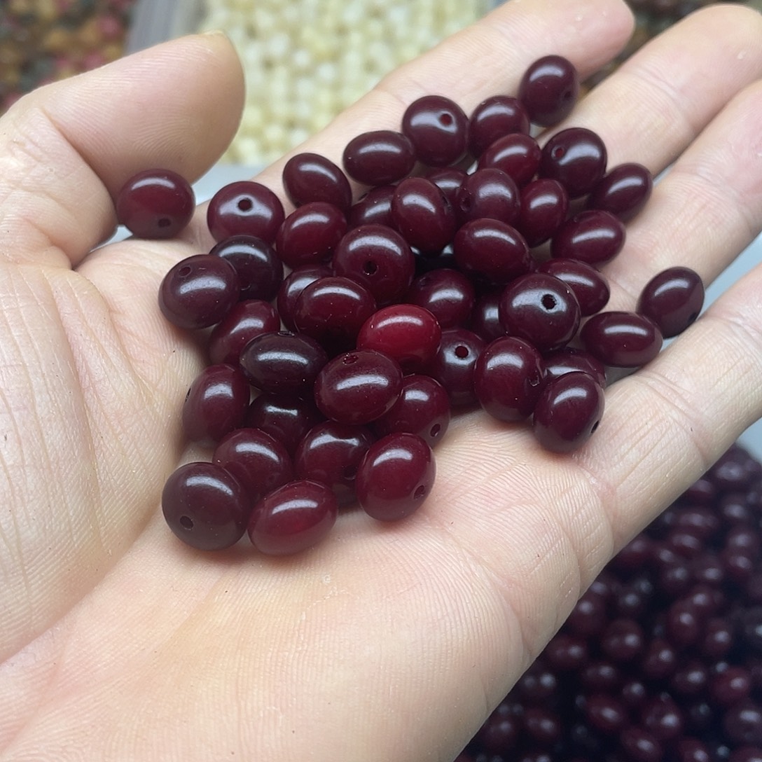 吊坠白玉菩提11、8红算盘100颗➕灯牌宠100颗