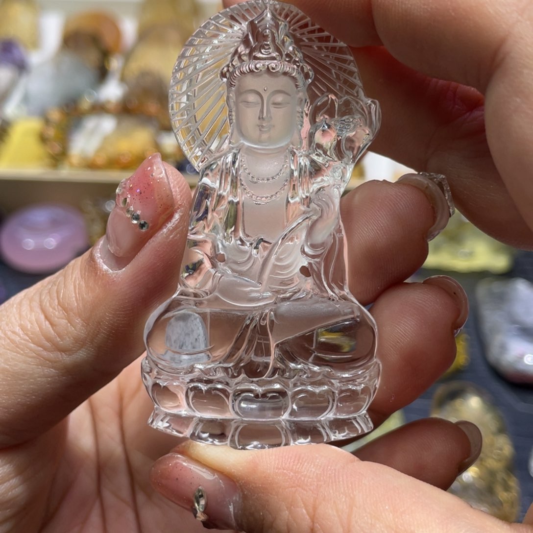 水晶颈饰未镶嵌定制