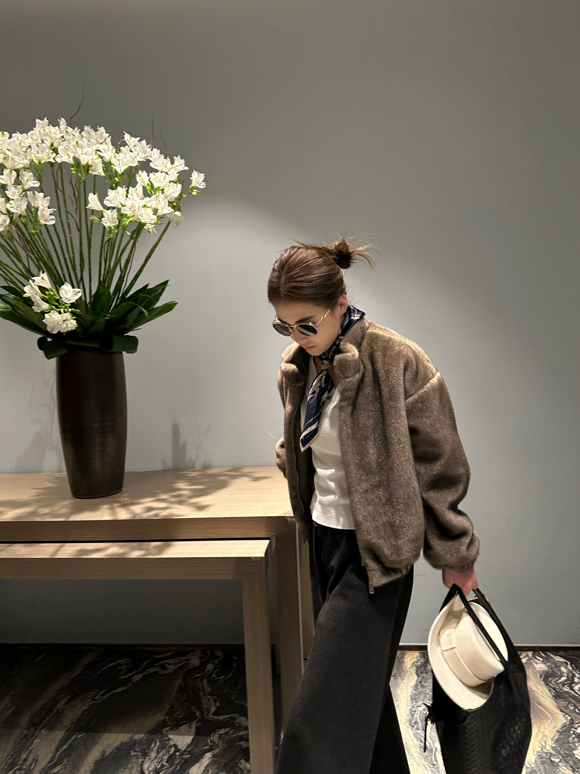 TAOMIAO陶喵喵【香榭余晖】环保毛毛皮草外套女TMM251241