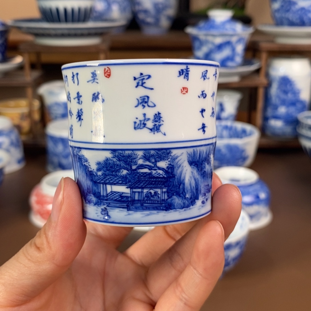 景德镇陶瓷手工手绘