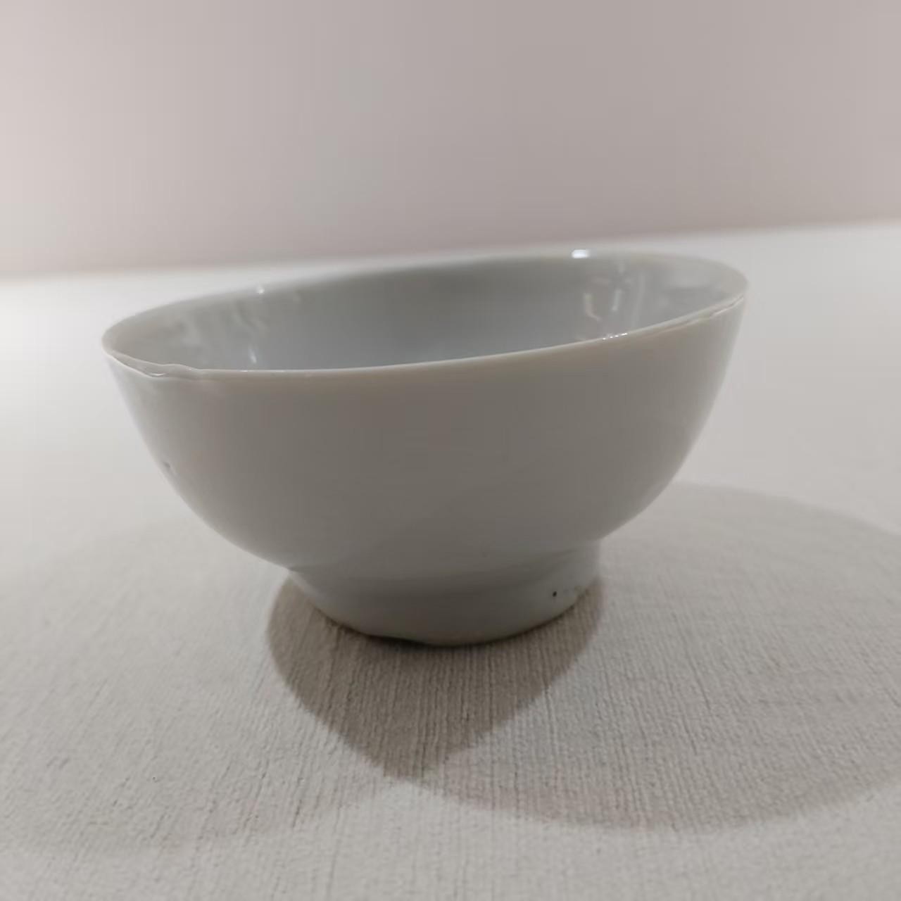 16 226 明 崇祯 甜白釉茶园-507