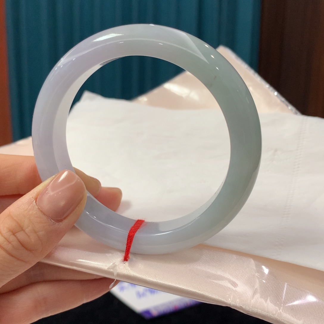 未镶嵌手镯翡翠完美者慎拍 圈口59