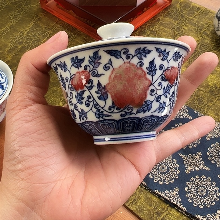 微瑕臻玉古坊原矿孔雀石釉里红