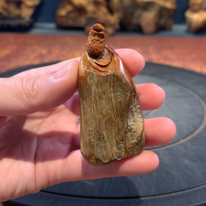 柏木（崖柏）根雕摆件