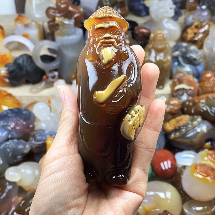 玛瑙/玉髓饰品未镶嵌@***门