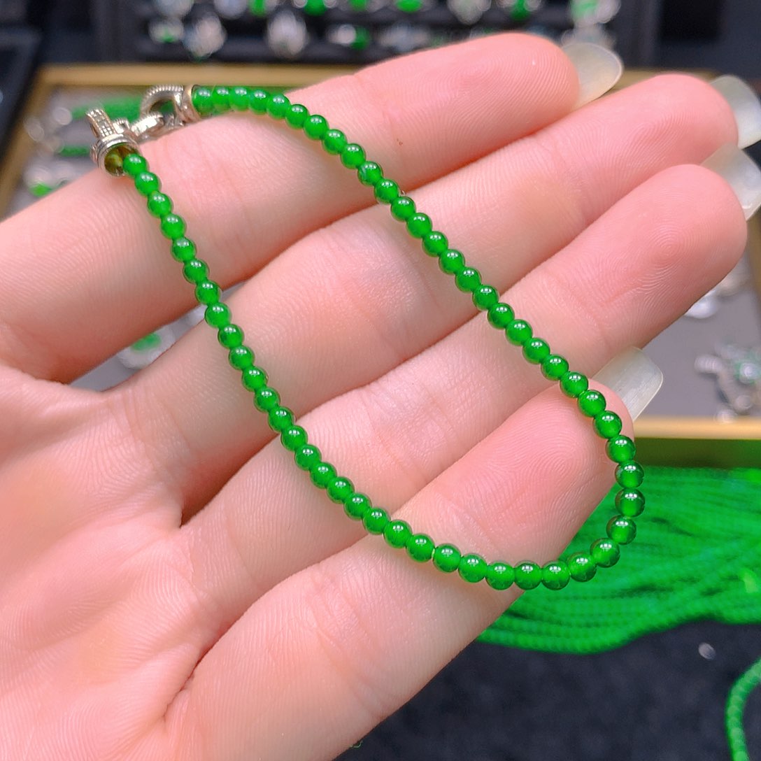 未镶嵌手链翡翠天然