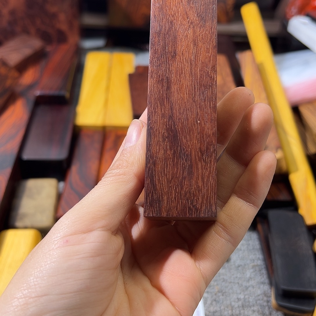 印度小叶紫檀木方一个