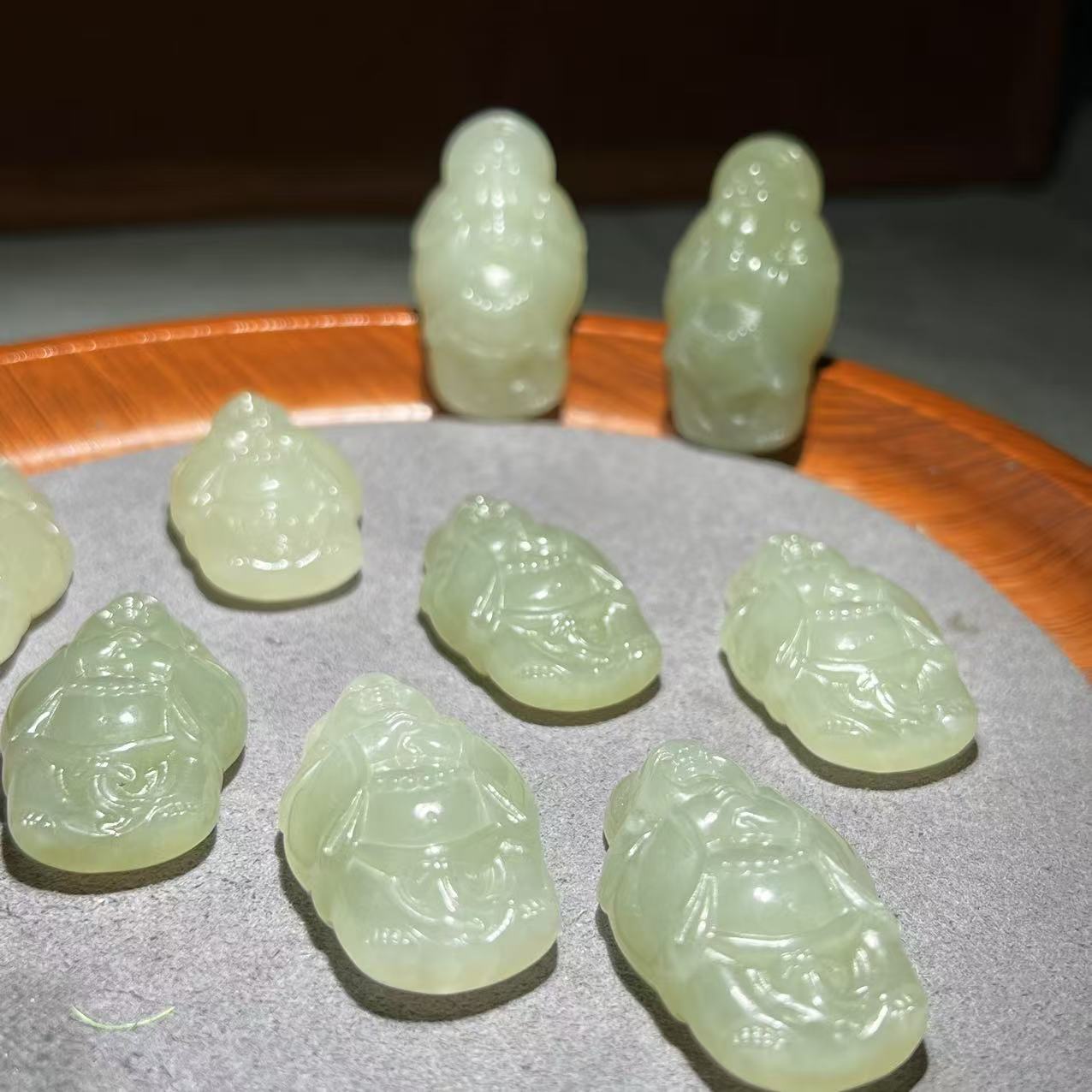 【张老斯珠宝】天然和田玉佛公吊坠zr030（多样性发货 拍一发一）