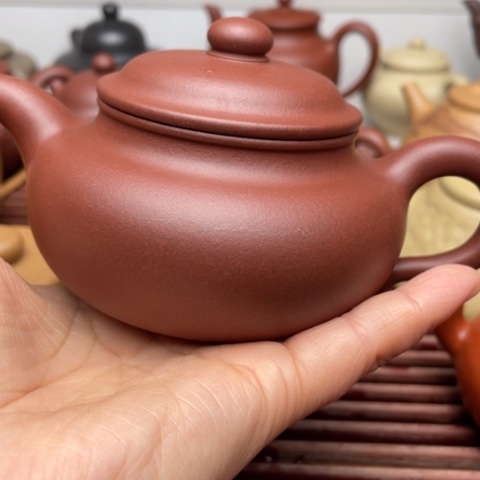 紫砂茶壶开***子紫砂壶全手工