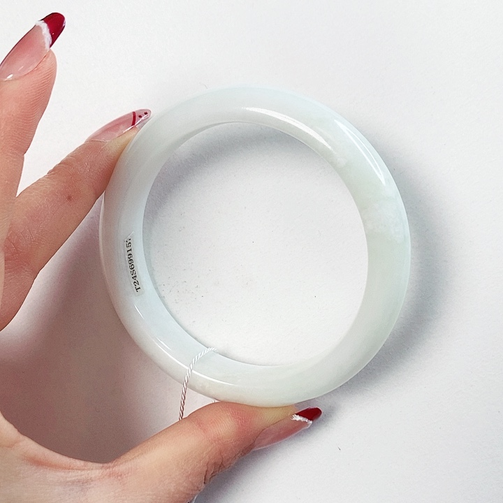 蓝田玉（蛇纹石化大理石玉）手镯未镶嵌