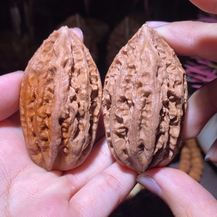 把件文玩核桃东北野生楸子小园274