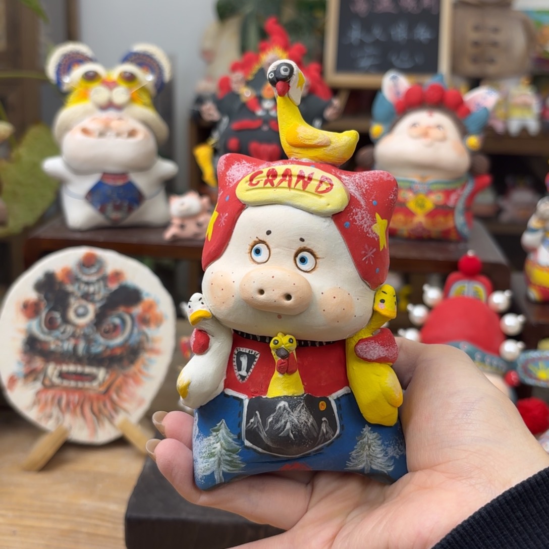 摆件手工陶艺摆件