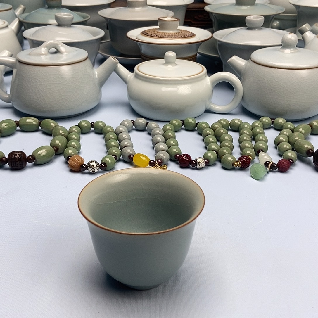 杯仿古铃铛杯原矿原釉原产地